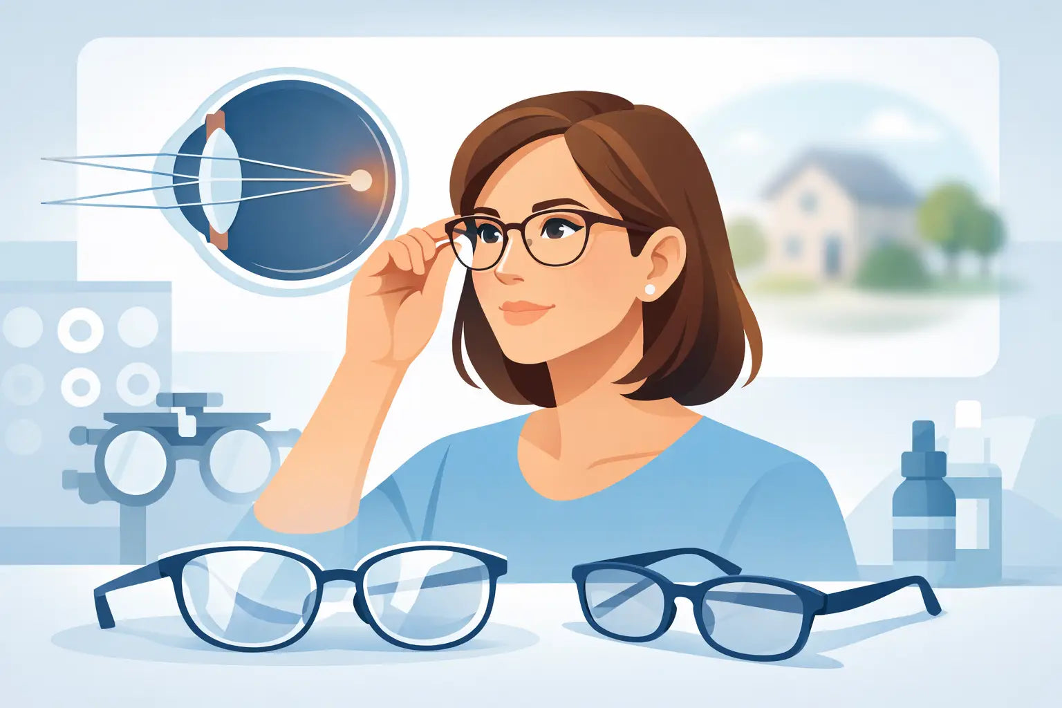 Lentes para hipermetropía en adultos