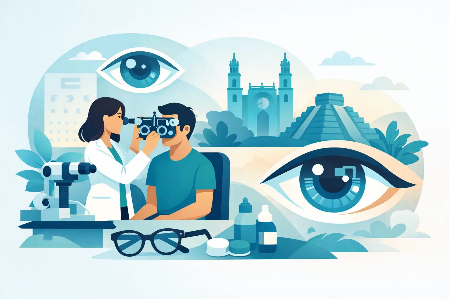 Óptica con examen visual en Mérida
