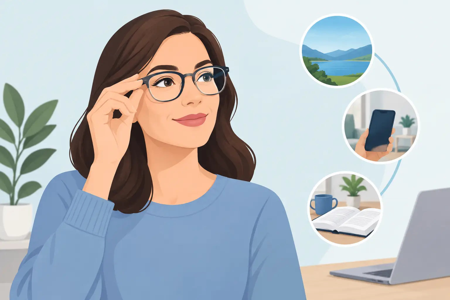 Guía para usar lentes multifocales sin molestias