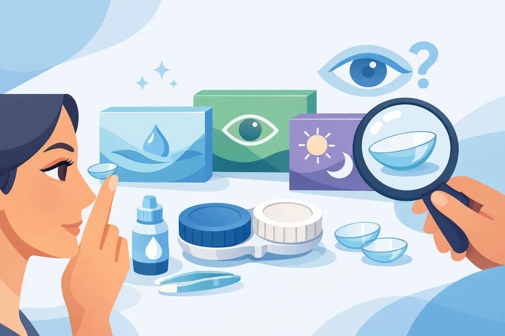 Cómo elegir marca de lentes de contacto