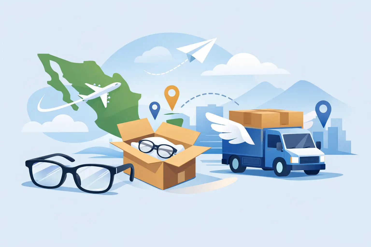 Lentes graduados con envío gratis en México