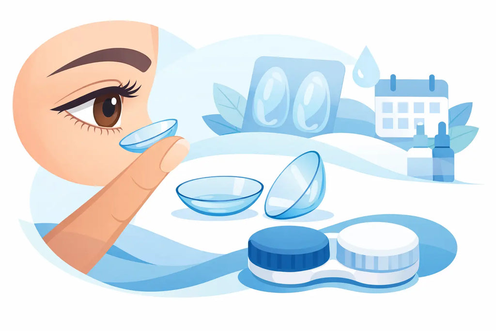 Lentes de contacto quincenales: cómo elegir
