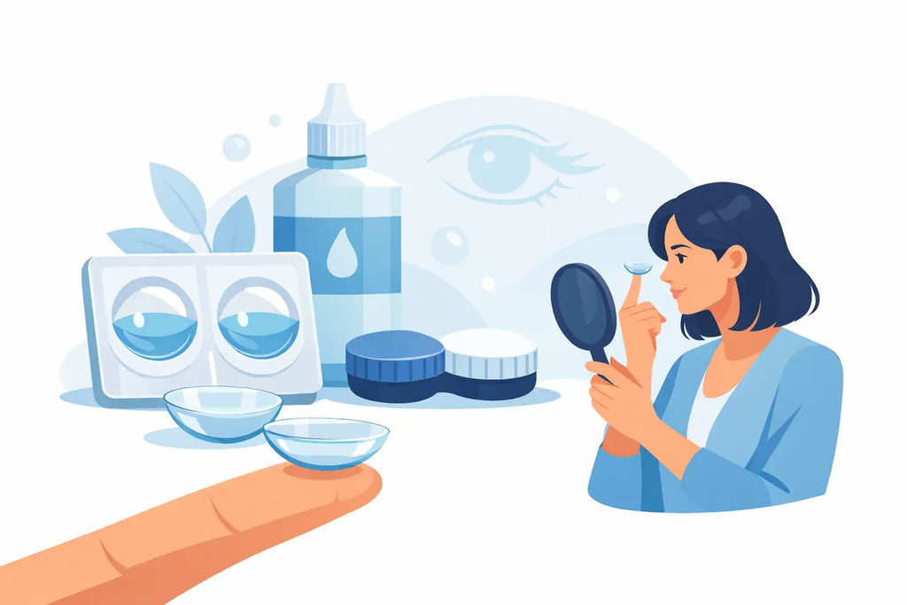 Cómo elegir lentes de contacto diarios bien
