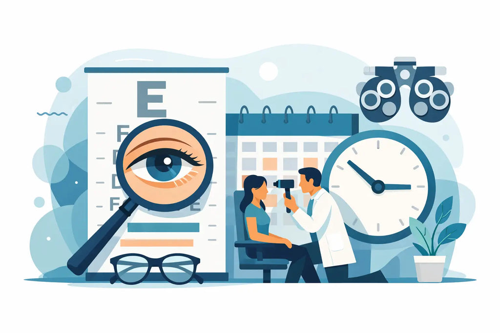 Cada cuánto hacer examen visual