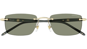 Lentes de sol MONT BLANC MB0344S 3 PIEZAS PASTA
