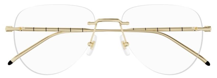 Armazón MONT BLANC MB0312O METAL 3 PIEZAS