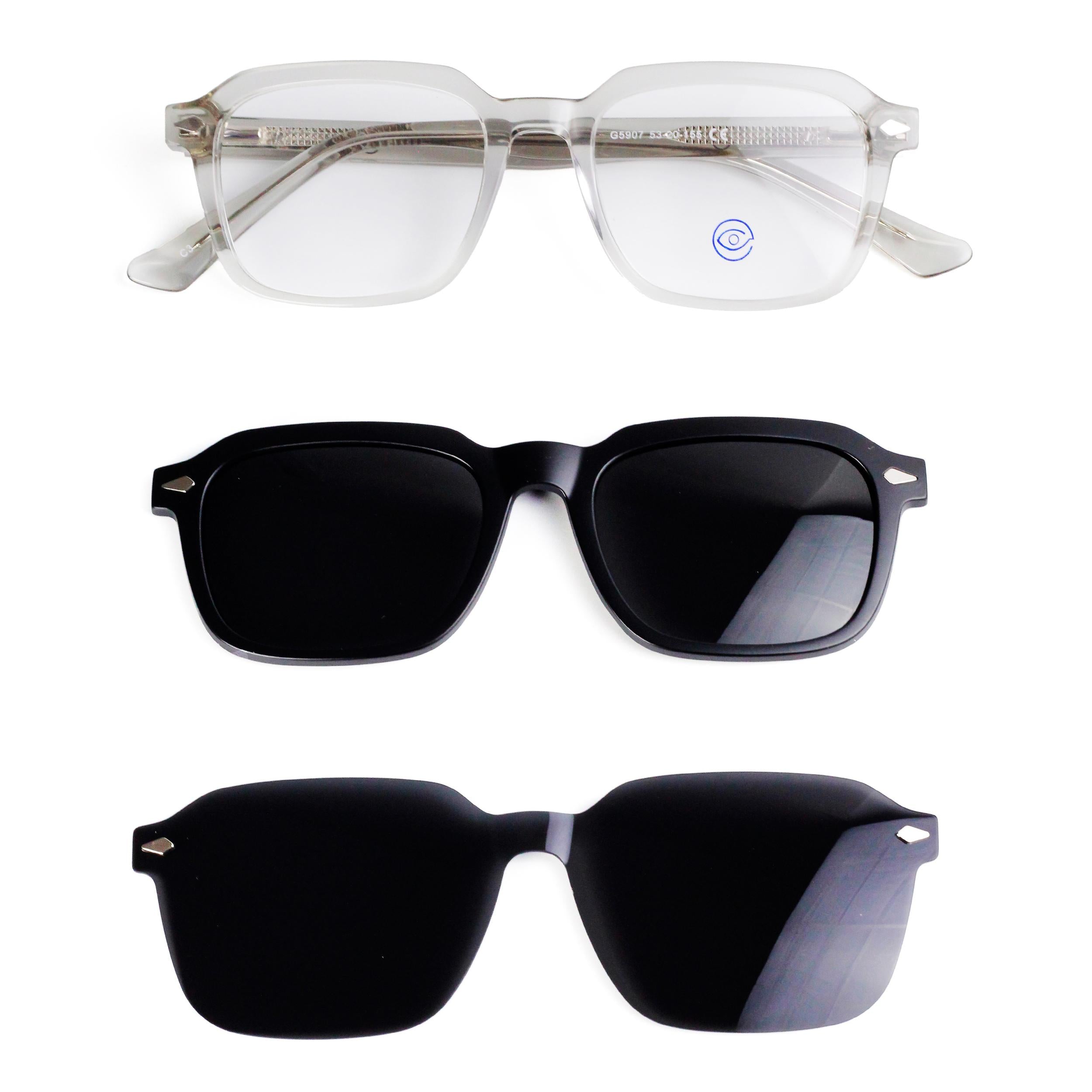 Armazón FL G5907 ACETATO/FLEX/CLIP