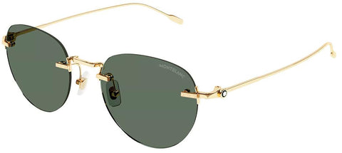Lentes de sol MONT BLANC MB0239S METAL 3 PIEZAS